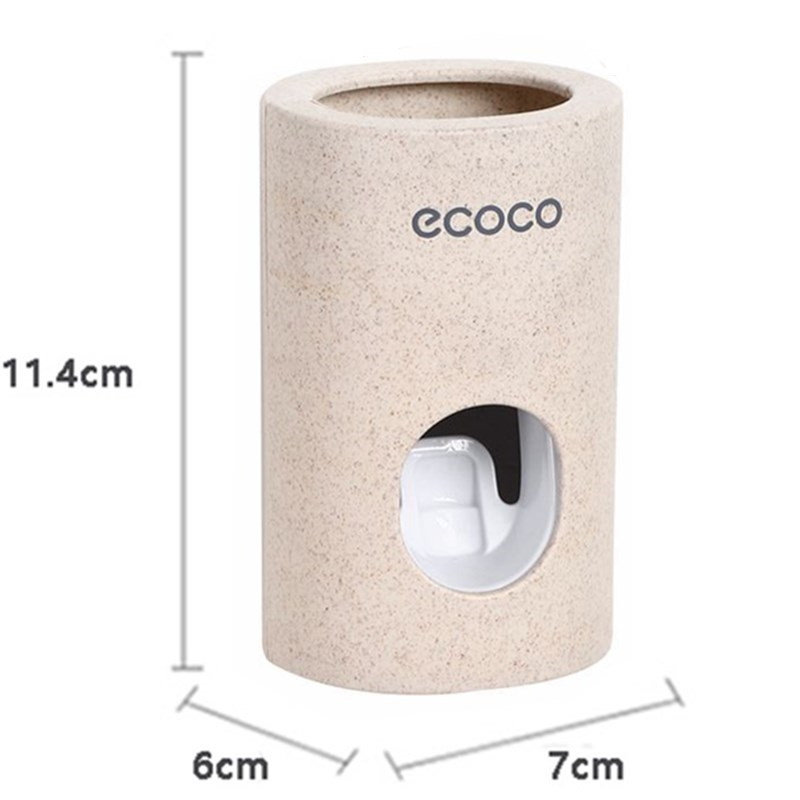 dozator paste za zube Kupaonski pribor za držač četkice za zube Set pribora za kupaonicu Montaža Automatsko cijeđenje Brzo montiranje na zid nedefinirano