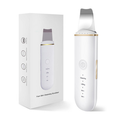 Bőrradír Vibrációs Arc Spatula Mitesszer eltávolító Lapát Tiszta Kavitációs Peeling Arc lifting