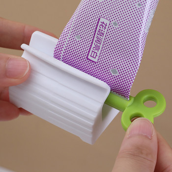 Οδοντόκρεμες Squeezers Extruder Cleanser Press Dispenser Συσκευή οικιακής χρήσης Lazy Rolling Holder Clip-on Αξεσουάρ μπάνιου