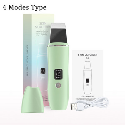 Ultragarsinis odos šveitiklis EMS vibracinis šveitiklis inkštirų valiklis veido valiklis liftingo mašina ультразвуковая чистка лица