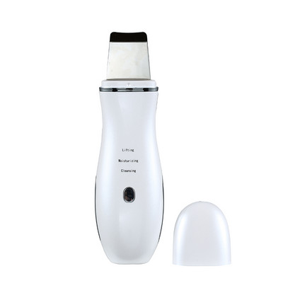 Ultrahangos bőrradír peeling lapát Ion akne mitesszer eltávolító elhalt bőr mélytisztító gép arc lifting arcmasszírozó