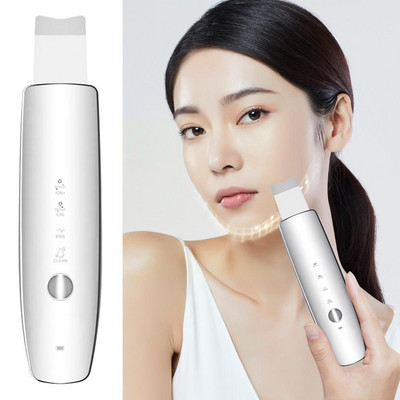 Ultraskaņas ādas skruberis sejas lāpstiņa melngalvju noņemšanas līdzeklis Deep Face Cleaner pīlinga lāpstiņa Machine Lift Cleaning Pore G3O8