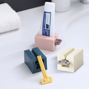 Ζεστό! 1/2/3/5/10PCS Toothpaste Squeezer Tooth Paste Holder Oral Care Bathroom Tools Καθαριστικό προσώπου Rolling Squeezing Dispenser