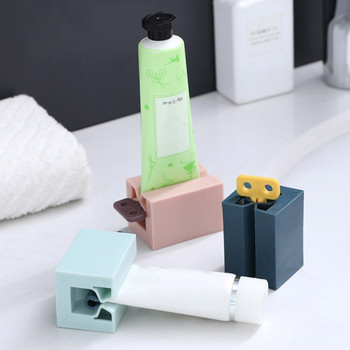 Ζεστό! 1/2/3/5/10PCS Toothpaste Squeezer Tooth Paste Holder Oral Care Bathroom Tools Καθαριστικό προσώπου Rolling Squeezing Dispenser