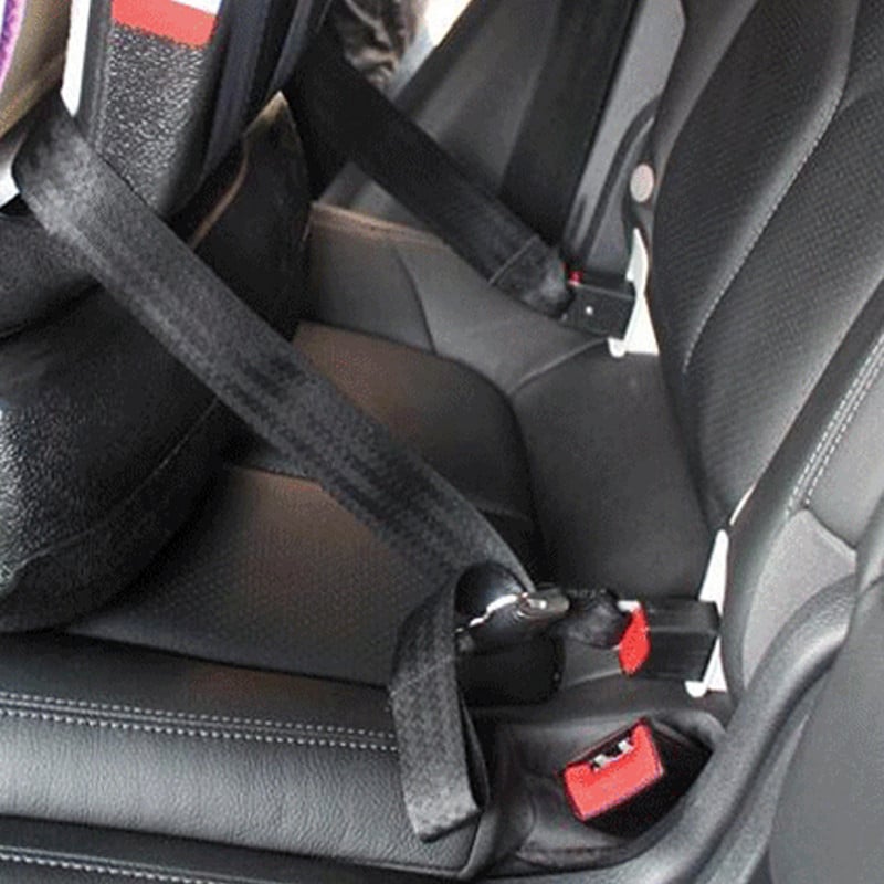 2 pontos pánttal állítható rögzítőpánt Isofix/retesz interfész csatlakozási pánt univerzális autós gyermekbiztonsági öv