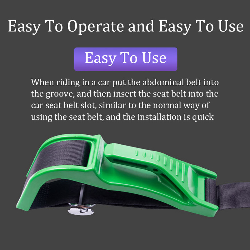 Έγκυος ρυθμιστής ζώνης αυτοκινήτου Άνεση και ασφάλεια για μητέρες μητέρες Ζώνη ασφαλείας εγκυμοσύνης