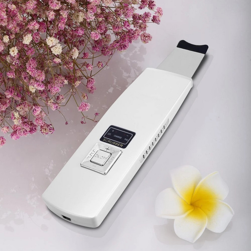 Ultrahangos bőrradír tisztító arctisztító akne eltávolítása arcmasszírozó ultrahangos peeling Clean Tone lifting