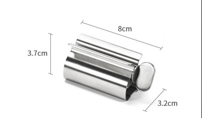 1kom metalna preša za cijeđenje paste za zube Ručni dozator Pasta za zube Cjedilo za čišćenje lica Cjedilo za kupaonicu Držač oralnog pribora