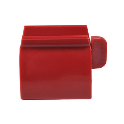 1 buc Storcator de tuburi de pasta de dinti rosie Storcator manual de pasta de dinti Dozator portabil usor Accesorii pentru baie Articole