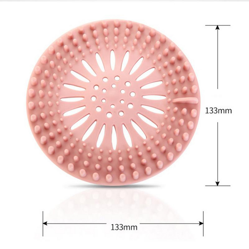 Umivaonik Filter za kanalizaciju Cjedila za odvod tuša Čep za kadu Silikonski čep za sudoper Hvatači za kosu Univerzalni filtar za kosu za kupaonicu