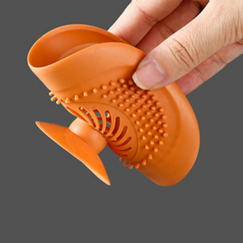 Vonios praustuvo nutekėjimo plaukų gaudyklė kamštis kriauklės sietelis filtras virtuvės priedas netaisyklingo rašto vonios kamštis