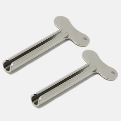 Vamzdis dantų pastos suspaudimo veržliarakčiai Volelis dozatorius Dantų pastos gręžimo įrankis Metalinis plaukų dažų spalvos raktas vonios kambario priedai