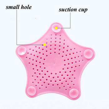 Домакински филтър за мивка Цедка за подов канал Уловител за косми Запушалка за баня Противозапушваща цедка Капак за душ Кухненски аксесоар