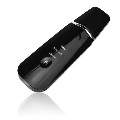 Scrubber cu ultrasunete pentru piele Curățare în profunzime a feței Peeling lopată Extractor puncte negre Îndepărtați instrument de masaj Dispozitiv de ridicare a feței