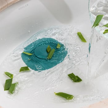 Канализация за мивка за баня Уловител за косми Неправилна шарка Запушалка за баня Тапа Цедка за мивка Филтър Кухненски аксесоар#001