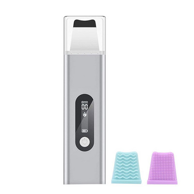 Skin scrubber spatula arcbőrradír spatula mitesszer eltávolító tisztító vízálló USB töltő az arc mély tisztításához
