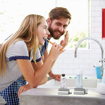 2 τεμ. Rolling Toothpaste Squeezer Tube Dispenser Holder Πολυλειτουργικό Καθαριστικό Προσώπου Squeezer Press Αξεσουάρ μπάνιου