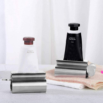 2 vnt. susukamos dantų pastos išspaudimo vamzdelio dozatoriaus laikiklis Daugiafunkcinis veido valiklis, spaustuvas Vonios kambario priedai