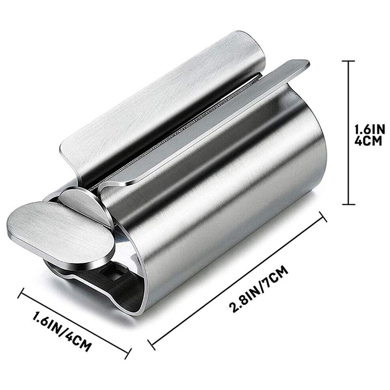 2 vnt. susukamos dantų pastos išspaudimo vamzdelio dozatoriaus laikiklis Daugiafunkcinis veido valiklis, spaustuvas Vonios kambario priedai