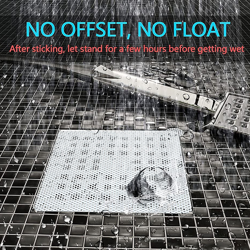 10 vnt. vienkartiniai tinkliniai lipdukai Vonios kanalizacijos ištekėjimo kriauklės nutekėjimo plaukų gaudyklė sietelis kamštis filtro lipdukas virtuvės reikmenys