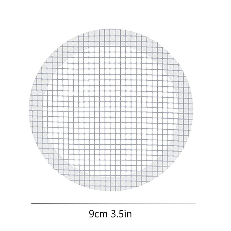 10 vnt. vienkartiniai tinkliniai lipdukai Vonios kanalizacijos ištekėjimo kriauklės nutekėjimo plaukų gaudyklė sietelis kamštis filtro lipdukas virtuvės reikmenys