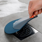 Minkštas PVC grindų nutekėjimo dangtelis Dezodorantas Storas silikoninis grindų nutekėjimo dezodorantas dangtelis Kriauklės kanalizacijos kištukas Vonios kambario Apsaugos nuo kvapo trinkelės