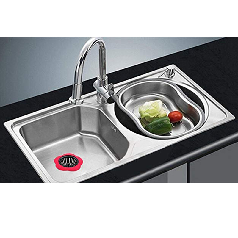 1 kom. Plastično cjedilo za sudoper Kuhinja Lako čišćenje Odvodni filter za sudoper Košara Cjedilo za izlijevanje Odvodni filtar Poklopac odvoda za tuš sudoper