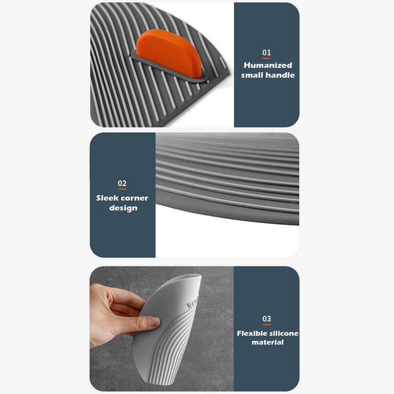 Επιφάνεια αποστράγγισης δαπέδου λουτρού σιλικόνης Κουζίνα με προστασία από έντομα Καπάκι στεγανοποίησης σιλικόνης μαξιλαράκι αποχέτευσης Αποσμητικό μαξιλάρι τουαλέτας Αξεσουάρ μπάνιου