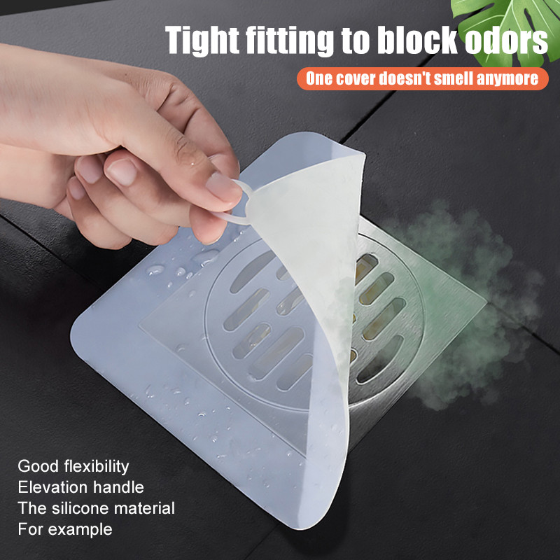 Επιφάνεια αποστράγγισης δαπέδου λουτρού σιλικόνης Κουζίνα με προστασία από έντομα Καπάκι στεγανοποίησης σιλικόνης μαξιλαράκι αποχέτευσης Αποσμητικό μαξιλάρι τουαλέτας Αξεσουάρ μπάνιου
