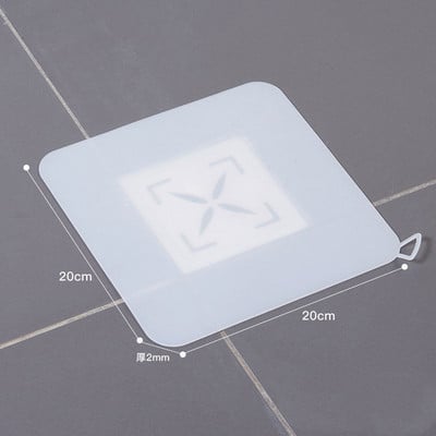 Storas silikoninis grindų kanalizacijos dezodoranto dangtis vonios kambario dezodorantas, atsparus vabzdžiams sandariklis, buitinis kanalizacijos vamzdis, kriauklė nuo kvapo