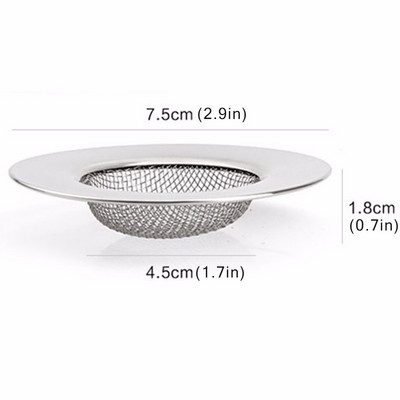 Scurgere de păr Opritor pentru spălătorie Cada de baie Duș Orificiu de scurgere Filtru Capcană cocina Chiuvetă Filtru Accesorii de bucătărie pentru baie