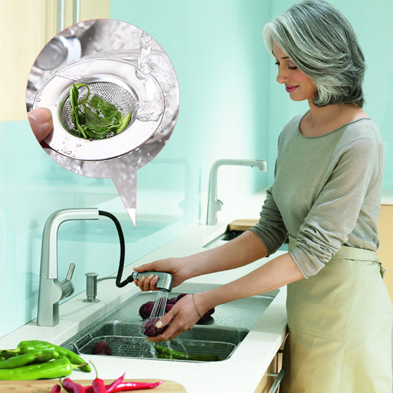 Scurgere de păr Opritor pentru spălătorie Cada de baie Duș Orificiu de scurgere Filtru Capcană cocina Chiuvetă Filtru Accesorii de bucătărie pentru baie