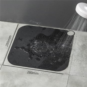 Капак на подовия дренаж против запушване Силиконов филтърен екран Домакинска подова дренажна подложка за кухненска мивка за баня