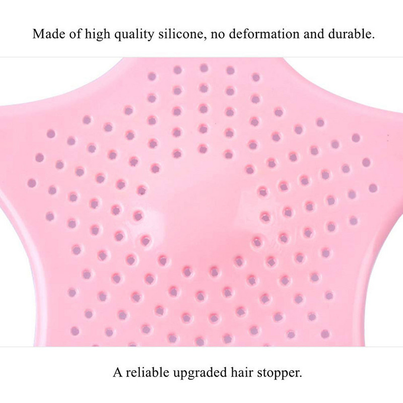 Poklopac odvoda u podu kupaonice Silikonski dezodorans Čep za hvatanje dlačica Protiv začepljenja Otvor za sudoper Filter Cjedilo za kanalizaciju Sakupljač otpada