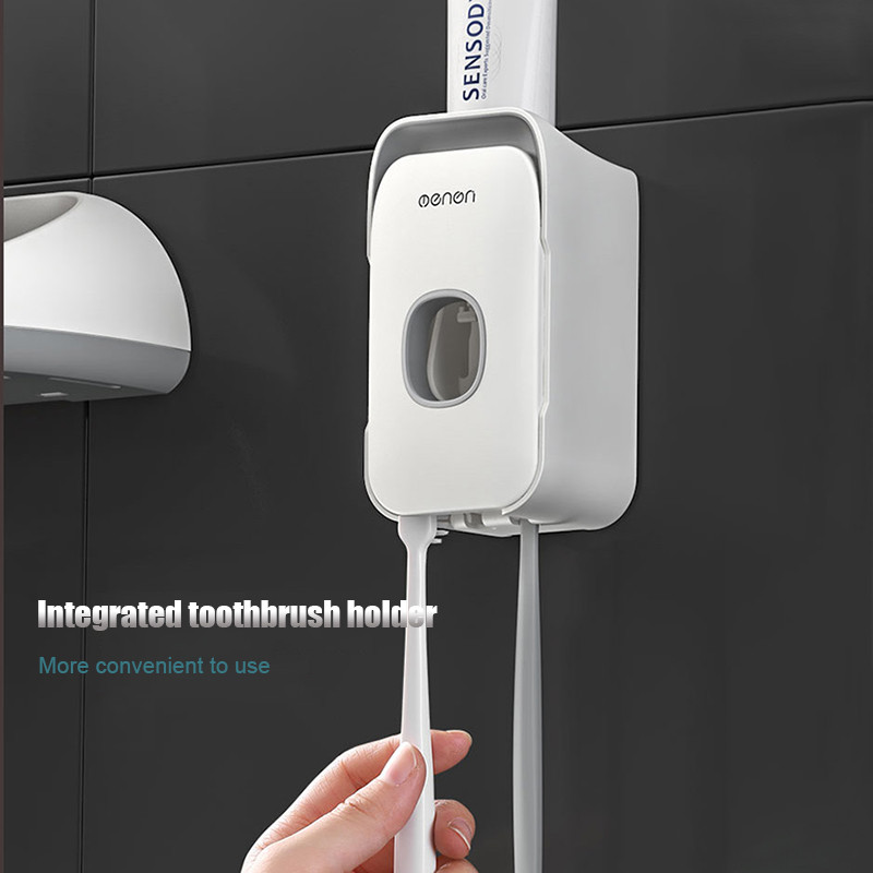 GESEW Automatski dozator paste za zube Zidni držač četkice za zube Lazy Cjedilo paste za zube Za WC Kućni Kupaonski pribor