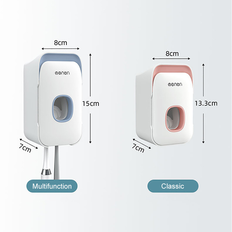 GESEW Automatski dozator paste za zube Zidni držač četkice za zube Lazy Cjedilo paste za zube Za WC Kućni Kupaonski pribor