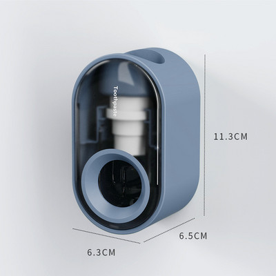 NOVO Automatski dozator paste za zube Montaža na zid Kupaonica Kupaonski dodaci Vodootporni istiskivač paste za zube Držač četkice za zube