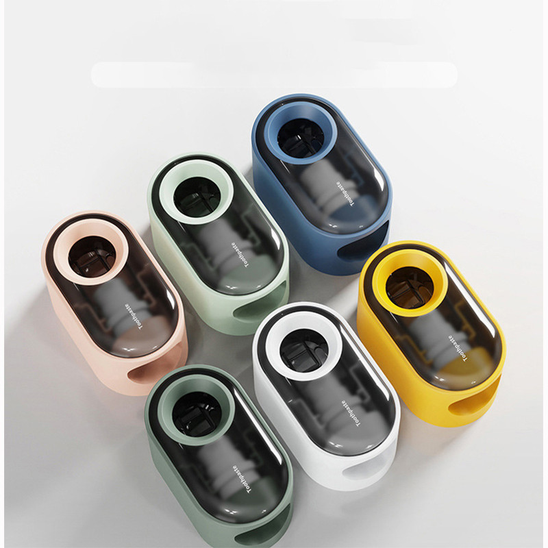 NOVO Automatski dozator paste za zube Montaža na zid Kupaonica Kupaonski dodaci Vodootporni istiskivač paste za zube Držač četkice za zube