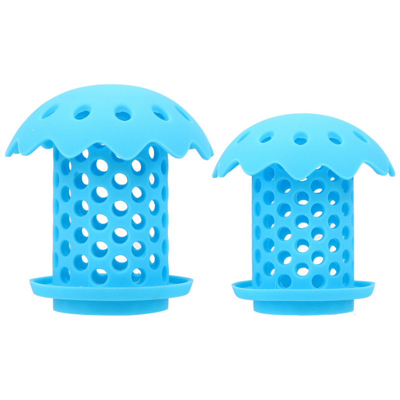 2 komada/Set Kupaonski pribor Odvod za umivaonik Hvatač za kosu Odvod Cjedilo Zatvarač za kosu Silikonski izdržljiv