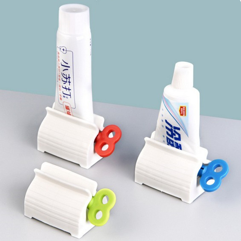 1PC Tuba paste za zube Valjci za cijeđenje paste za zube Držač sjedala Stalak Okretni dozator paste za zube za kupaonicu