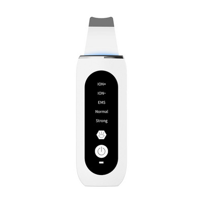 ABS Woman Sonic Skin Cleaning Scrubber Преносим ръчен захранван с батерии Ергономичен USB интерфейс LED светлина Премахване на черни точки