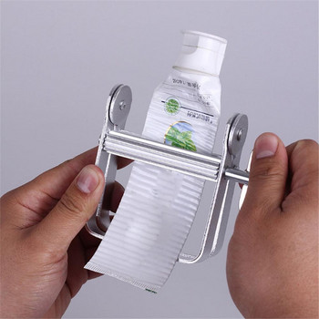 Lazy Toothpaste Dispenser Tube Squeezer Bathroom Metal Squeezer Tool Color Dye Cosmetic Paint Squeezer Tube Tightener