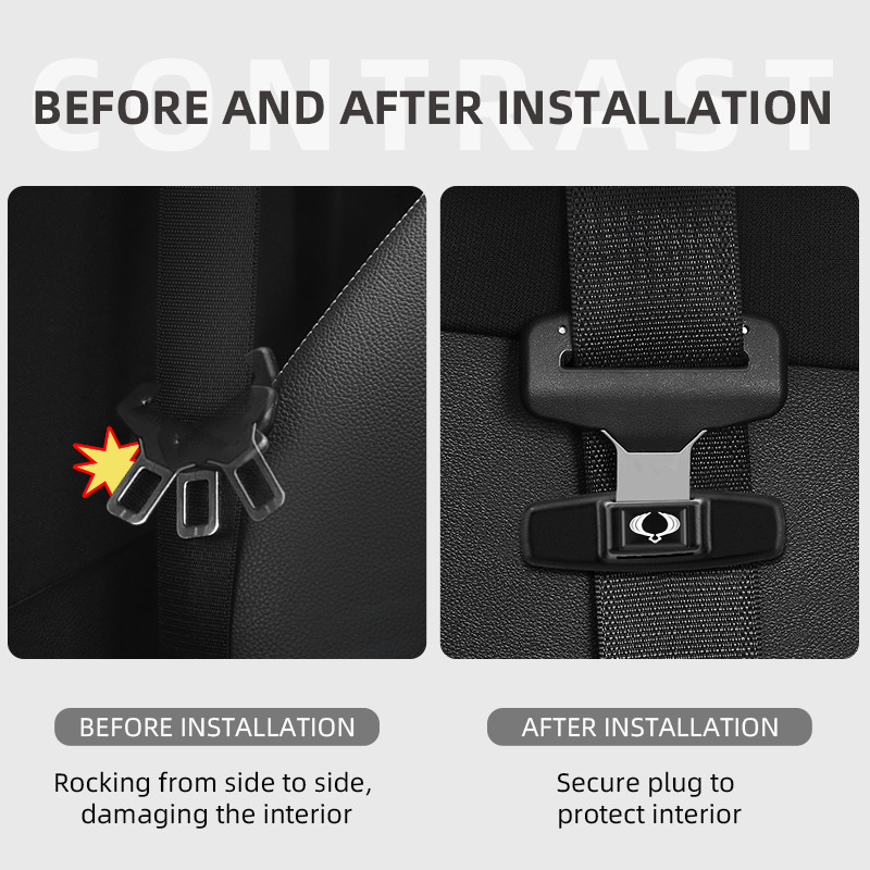 Zaštitna kopča sigurnosnog pojasa Stezaljka sigurnosnog pojasa Kopča za podešavanje Brava za Ssangyong kyron Rexton korando Actyon Sports