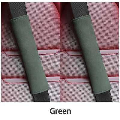 2бр. Автомобилен предпазен колан Защита на раменете на автомобила Подложка за стилизиране на автомобила на капака на предпазния колан Предпазни колани Възглавница за кола Универсална