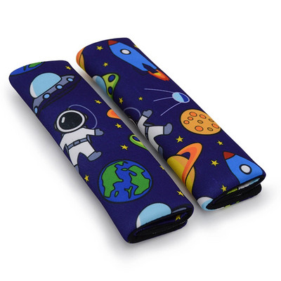 2Pcs slatki crtić Sigurnosni pojas automobila Navlaka za rame Auto Uređenje interijera Sigurnosna podloga za pojas Zaštitnik Dodaci za automobil