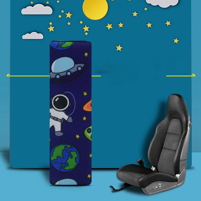 2Pcs slatki crtić Sigurnosni pojas automobila Navlaka za rame Auto Uređenje interijera Sigurnosna podloga za pojas Zaštitnik Dodaci za automobil