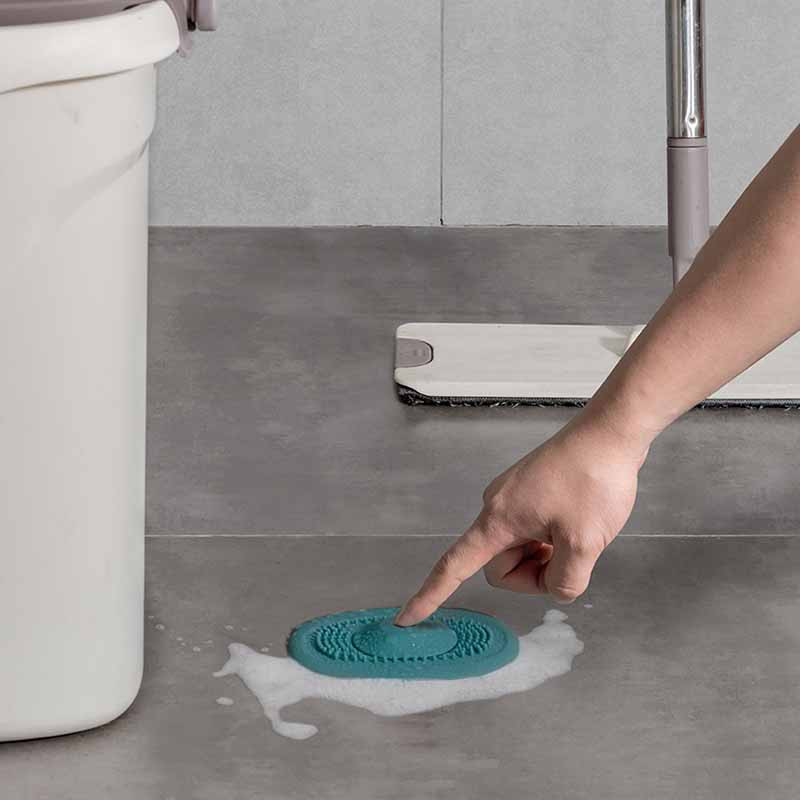 Prés típus Padlólefolyó dezodor huzat Medence szűrő Hajdugó WC dezodor csőtömítő dugó Fürdőszoba kiegészítők Hajszűrő