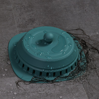 Домашна мивка Силикагелов филтър Баня За вземане на душ Подов дренаж Капак Универсален Предотвратява запушването на косата Дезодорант Кухненски аксесоари