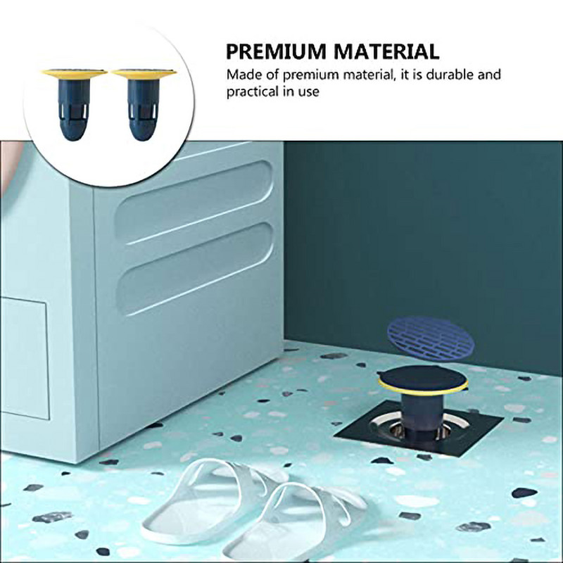 Scurgere de pardoseală de duș Dispozitiv de prevenire a refluxului Miez de canalizare Deodorant pentru chiuvetă Filtru chiuvetă Rezistent împotriva insectelor, anti-miros, dop de prindere a părului