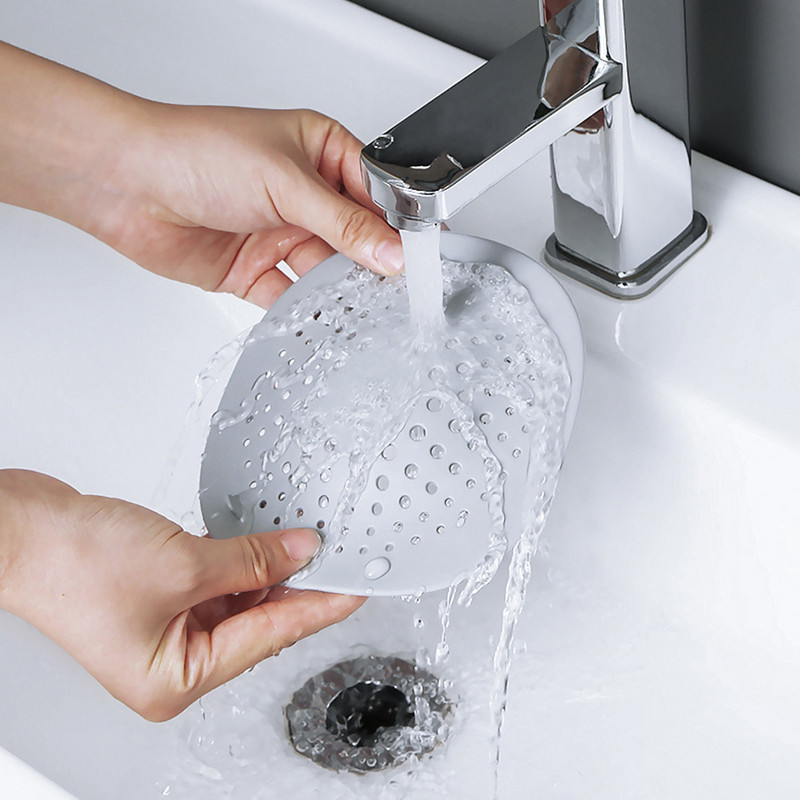 Творчески подов отвод за душ Уловител за косми Запушалка за филтриране на кухненска мивка Противозапушваща се Капак на подовия отвод за баня Цедка за мивка